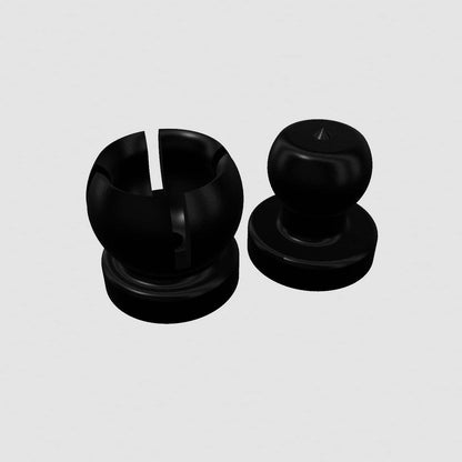 Plastic BallClip-in. Pkg. of 4